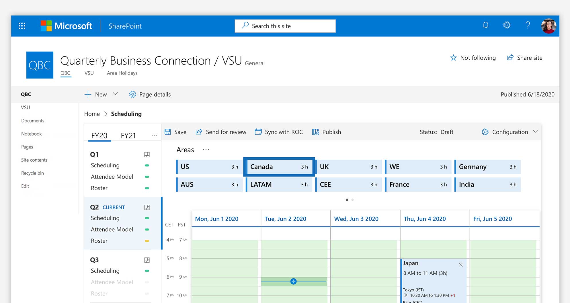 Screen Interface for SharePoint